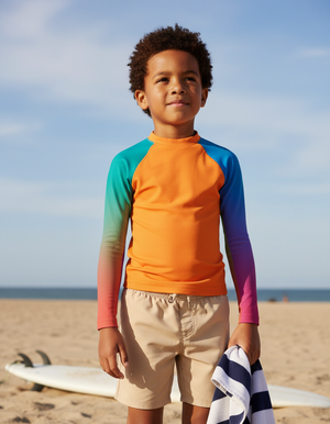 Chromatic Rash Guard Kids Rash Guard — Dripper