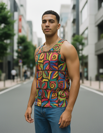 Men's Lime Tango Tank Top tank top