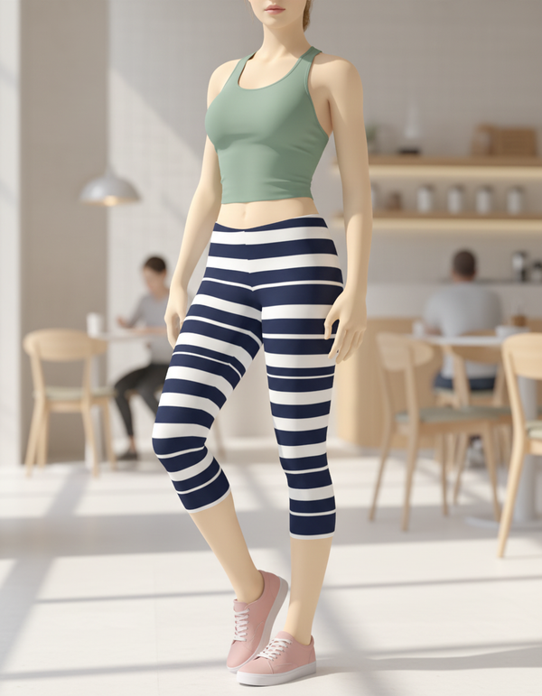 Nautilus Capri Leggings Capri Leggings — Dripper