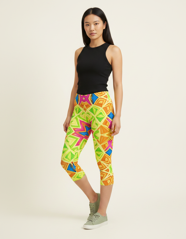 Istanbul capri leggings