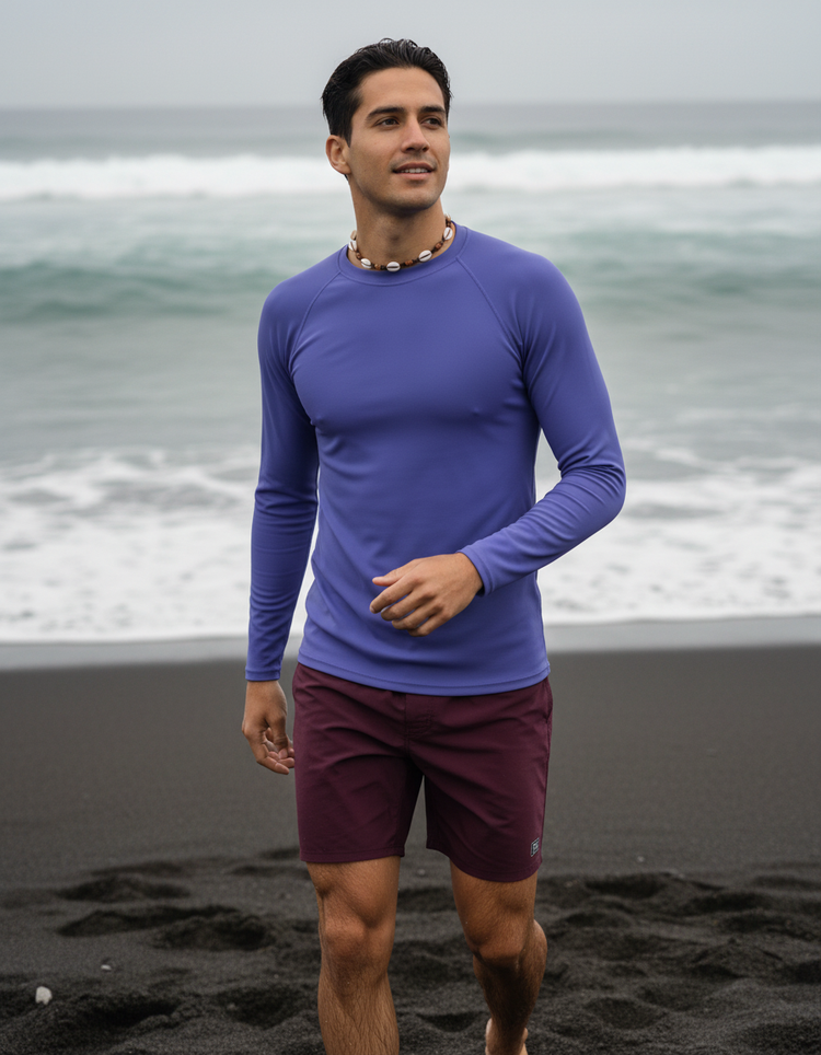 Very Peri Rash Guard Men's Rashguard — Dripper