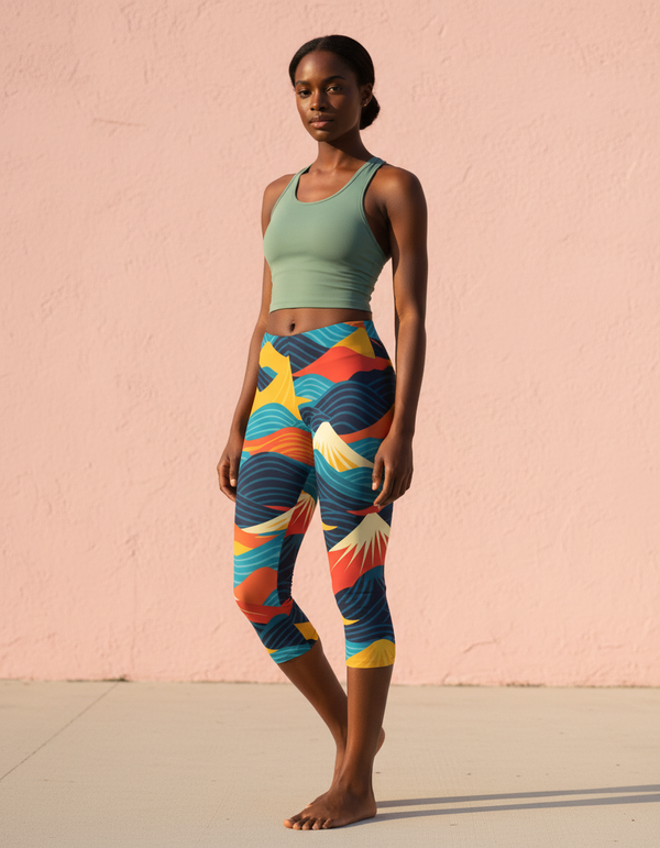 Eden Capri Leggings Capri Leggings — Dripper