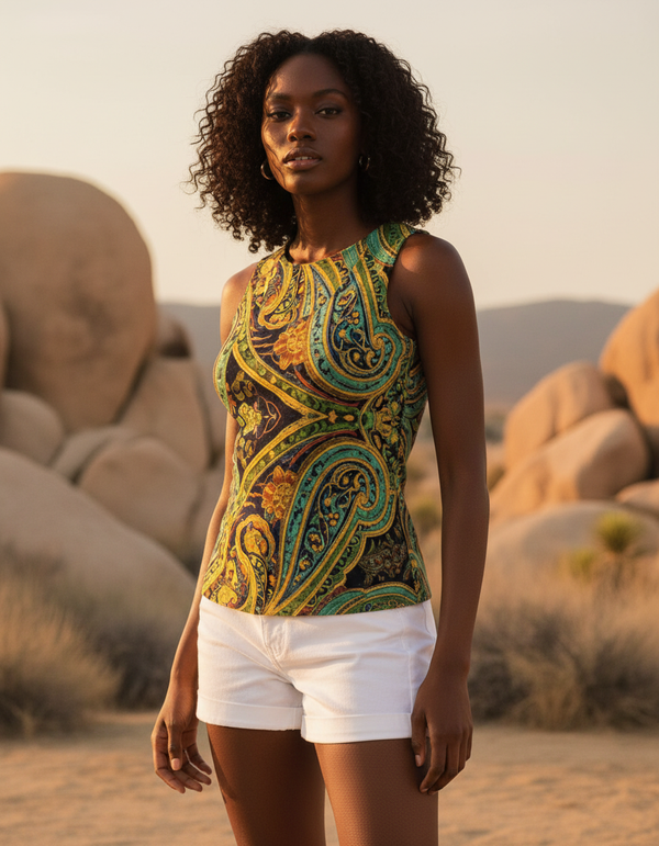 Zarafshan Tank Top bikini — Dripper