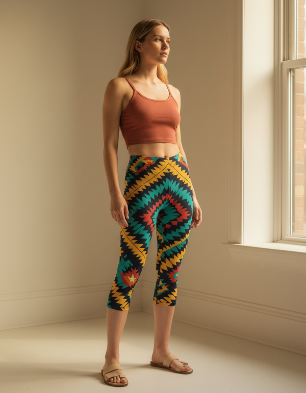Mesa Capri Leggings Capri Leggings — Dripper