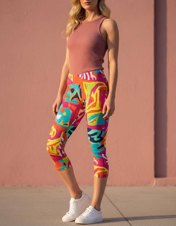 Mana Capri Leggings bikini — Dripper