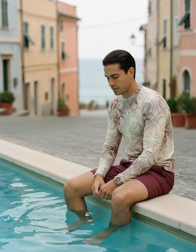 Men's Angora Prism rash guard