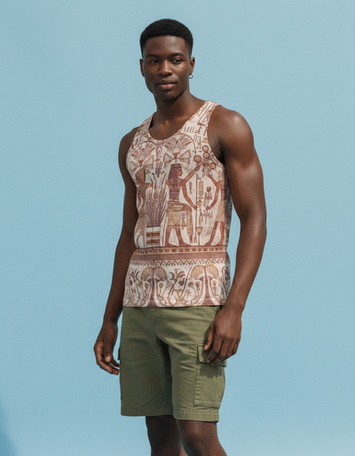 Men's Dusty Rose Isis Tank Top tank top