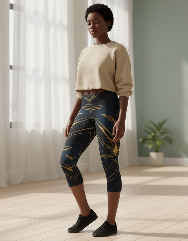 Vibrance capri leggings