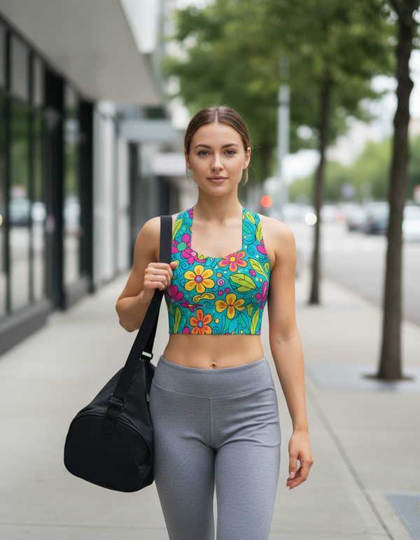 Garden Sports Bra Longline classic sports bras