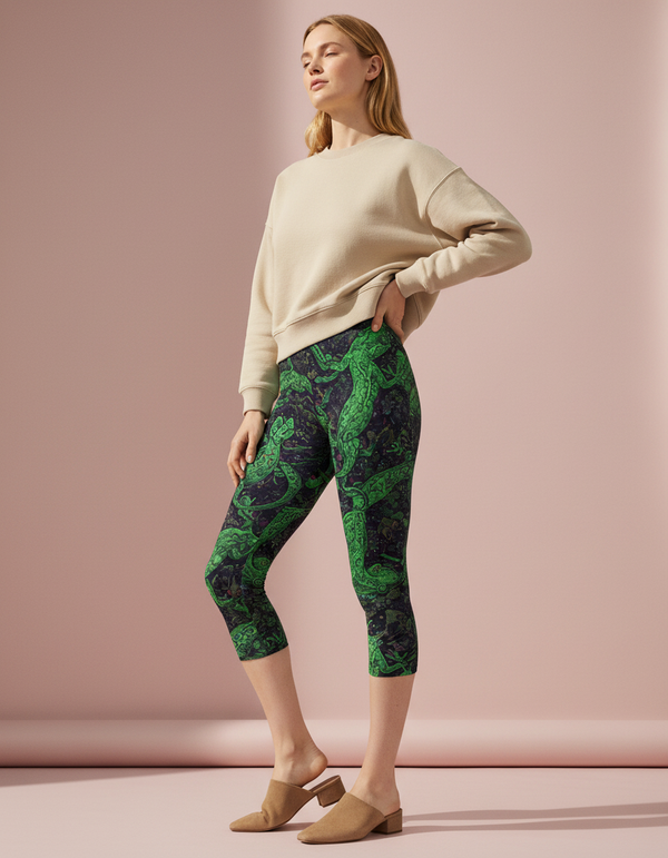 Sway Capri Leggings Capri Leggings — Dripper