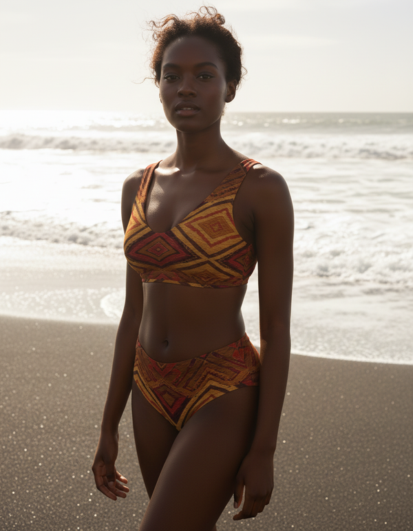 Chaska High-Waisted Bikini bikini — Dripper