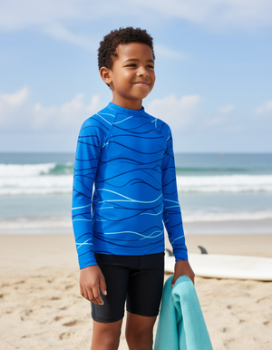 Kids Marina Aqua kids rashguards