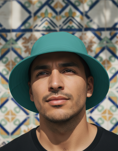 Transformative Teal Bucket Hat bucket hat