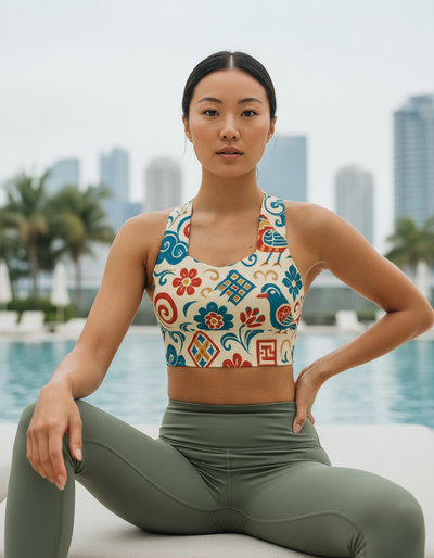 Nuan Longline Sports Bra longline sports bra