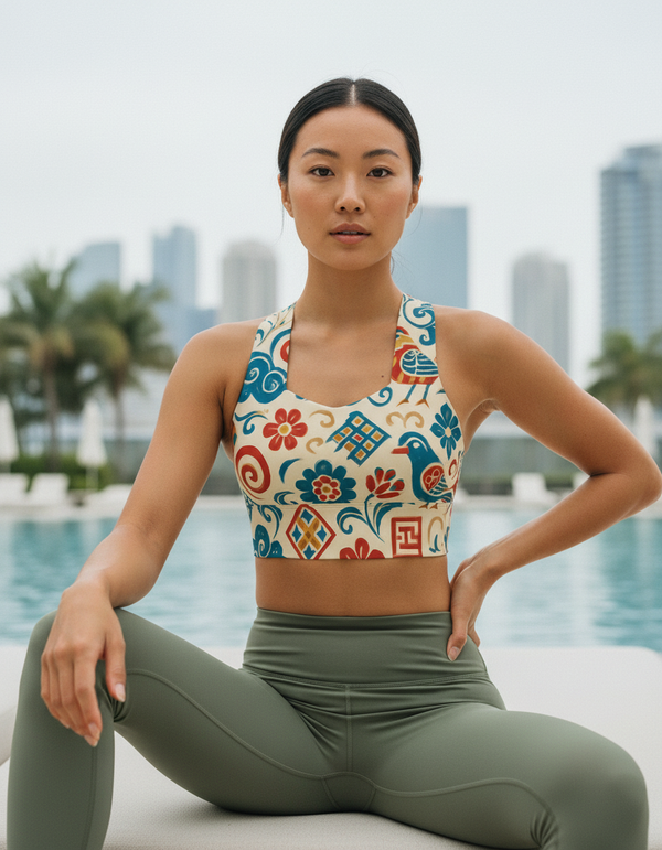 Nuan Sports Bra Longline classic sports bras