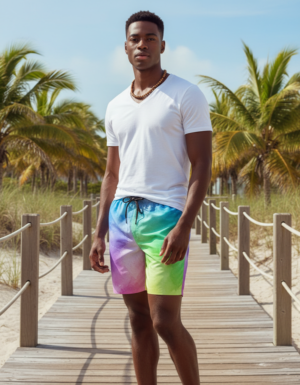 Mosaic Men's Swim Trunks bikini — Dripper