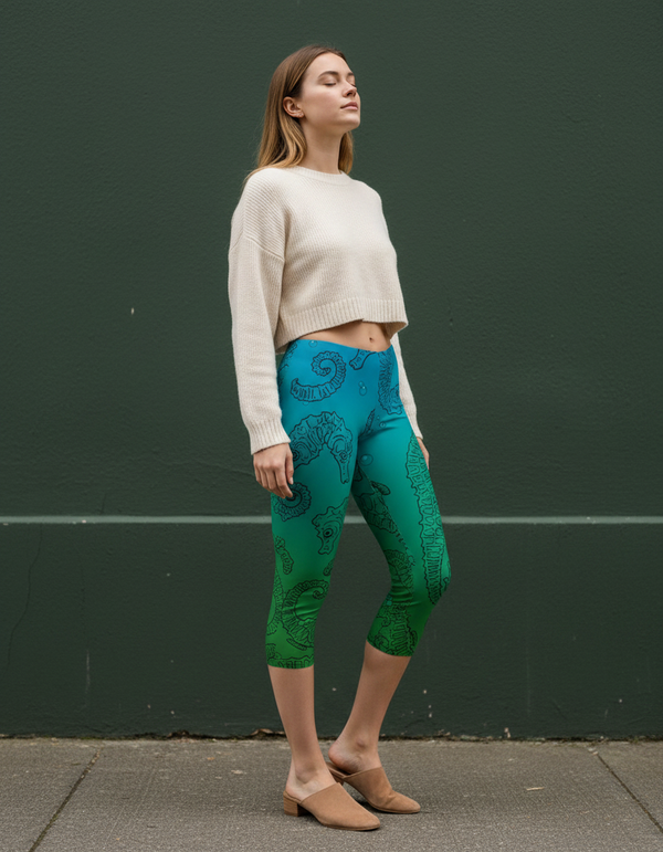 Elysium Capri Leggings Capri Leggings — Dripper