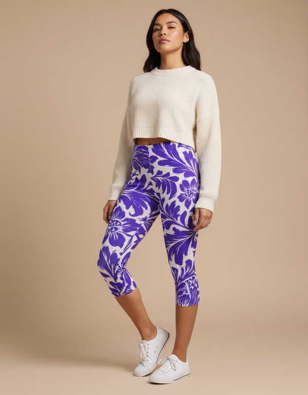 Ember Leggings Capri Leggings — Dripper