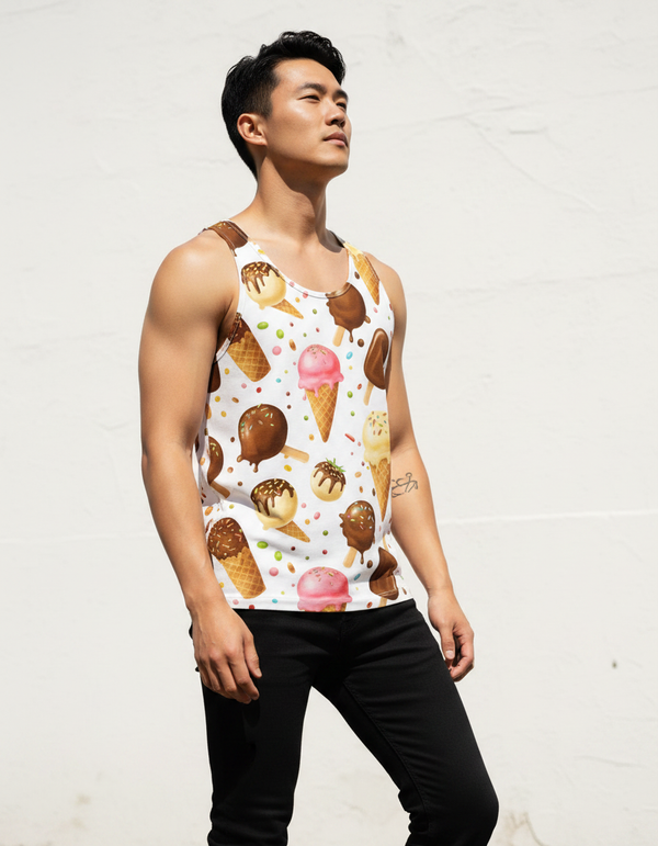 Choco Swirl Sundae Tank Top