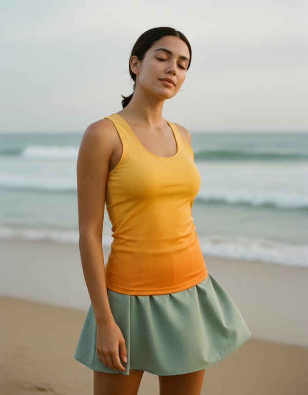 Tank Top in Yellow Celestia