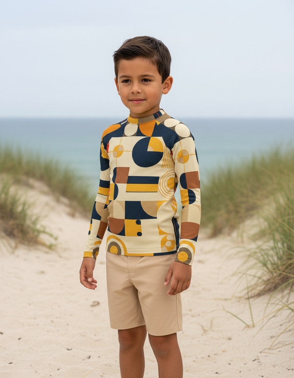 Kids Bauhaus Rash Guard