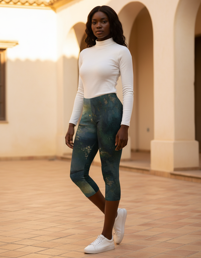 Nebula Capri Leggings capri leggings