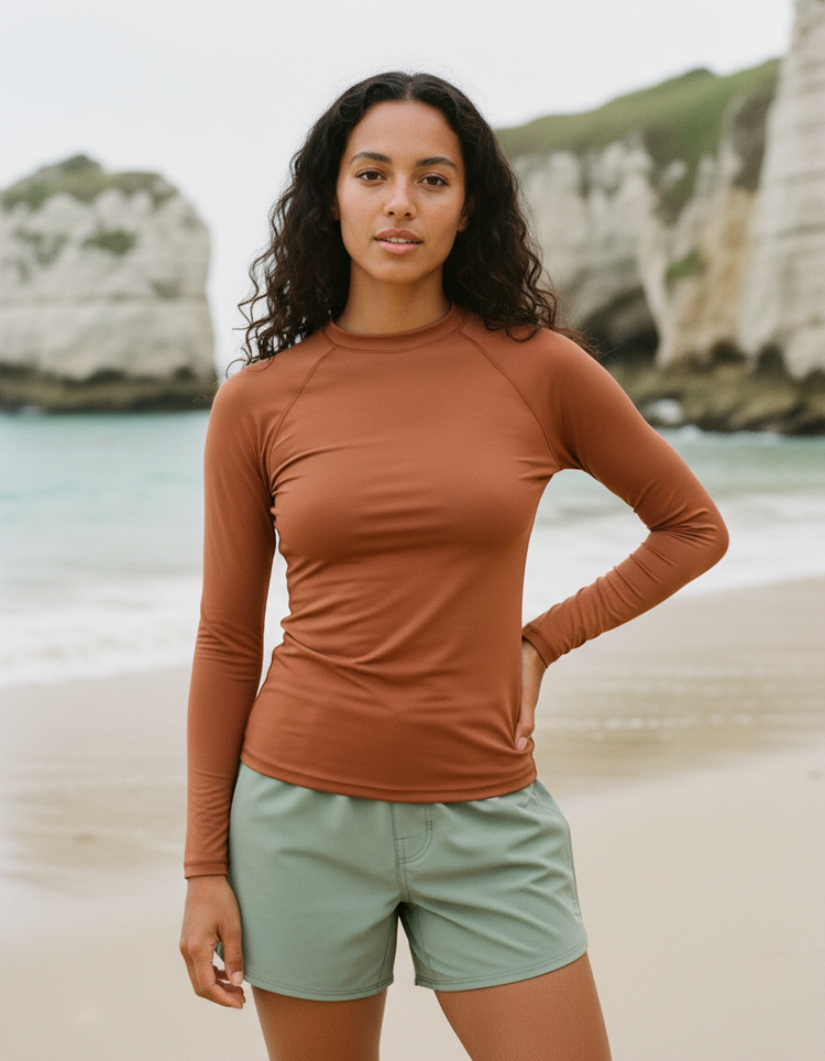 Henna Rash Guard Women's Rashguard — Dripper