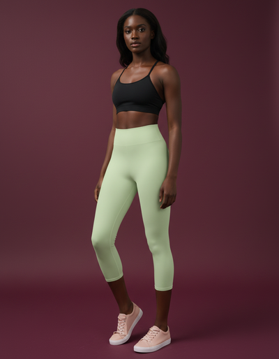 Cucumber Capri Yoga Leggings capri yoga leggings