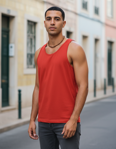 Men's Vermilion Tank Top tank top