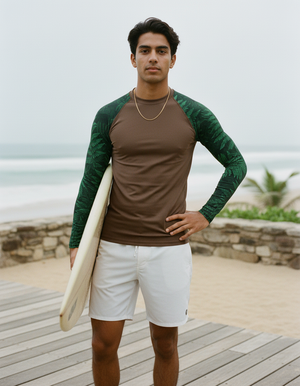 Men's Emerald men's short-sleeve rashguards