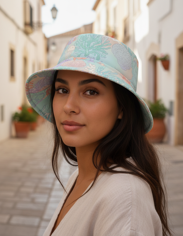Reef Bucket Hat bikini — Dripper