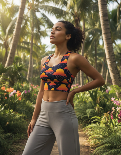 Dusk Longline Sports Bra longline sports bra