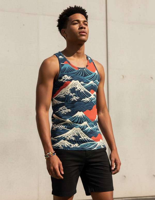 Men's Kaze tank tops