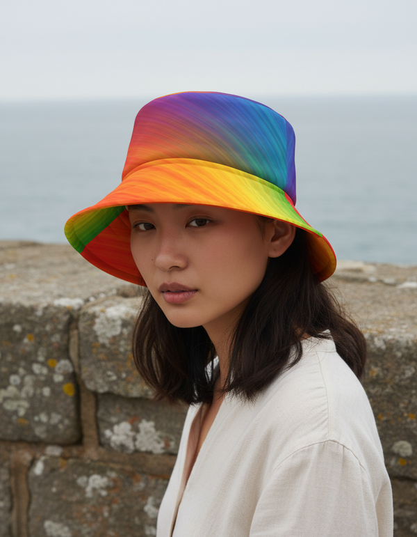Rainbow Collection bucket hats