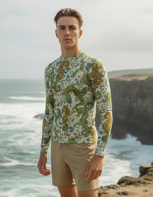 Acacia Triton Rash Guard Men's Rashguard — Dripper