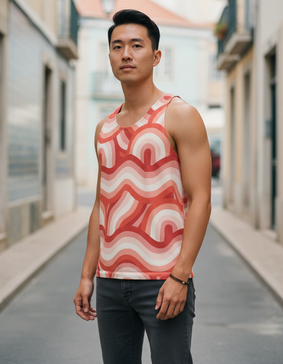 Men's Tea Rose Chroma Tank Top tank top
