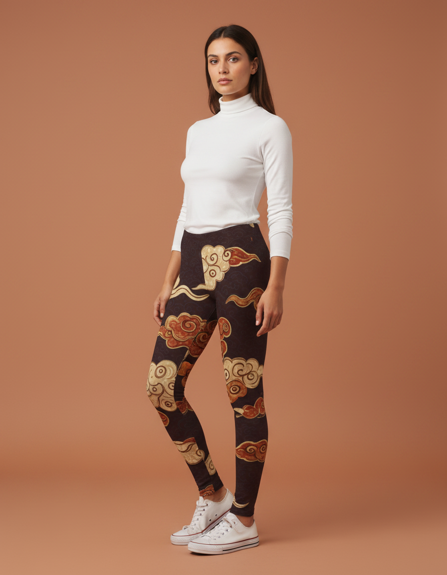 Lava Falls Cumulus full-length leggings