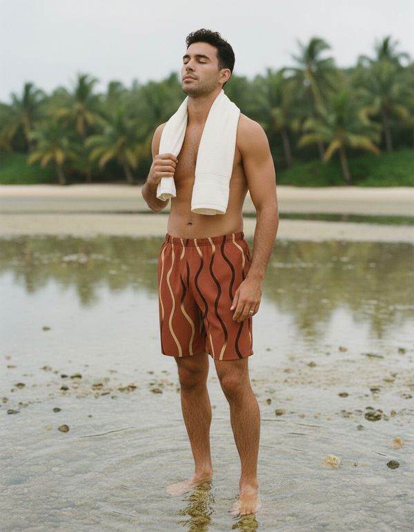 Men's Tatewaku Swim Trunks