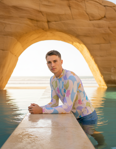 Men's Zellige rash guard