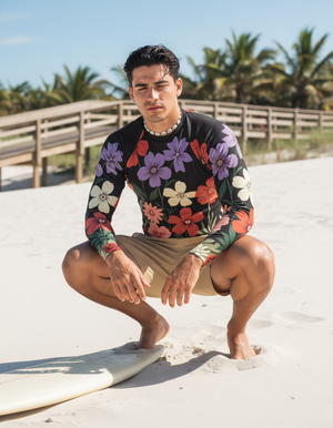 Verdant Rash Guard Men's Rashguard — Dripper