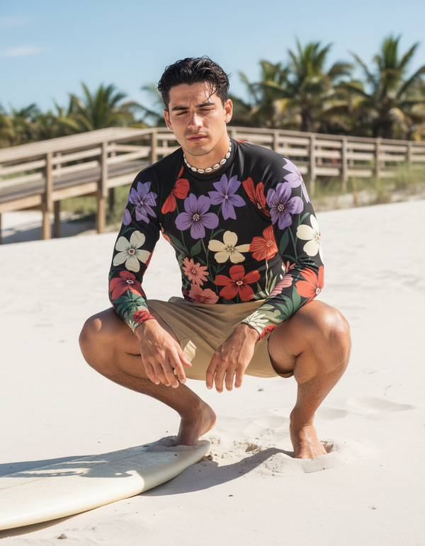 Verdant Rash Guard bikini — Dripper