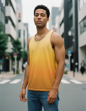 Men's Sunset Tank Top