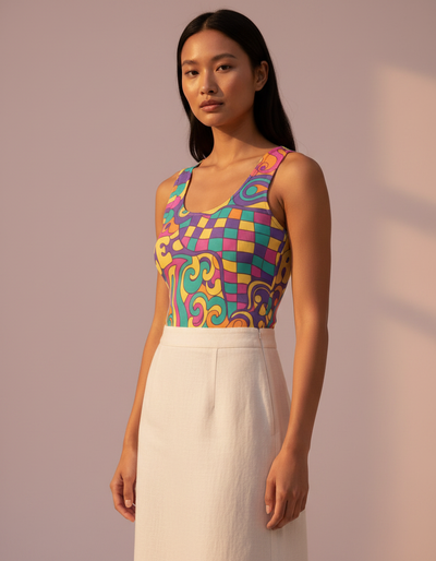 Women's Trippy Tank Top tank top