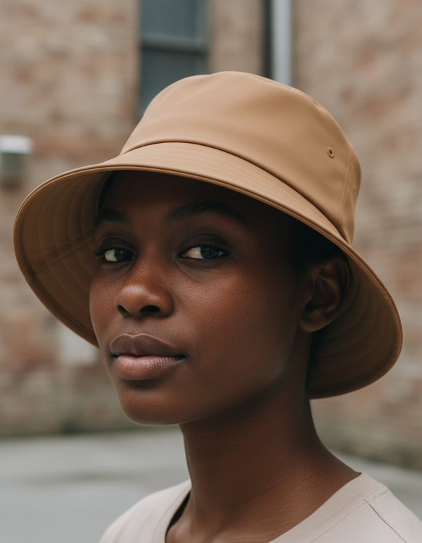 Bucket Hat in Toffee