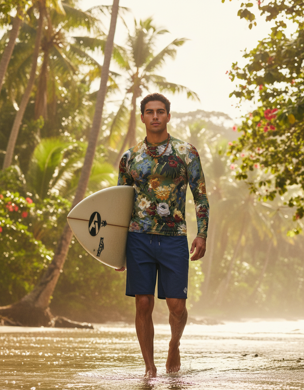 Giverny Rash Guard bikini — Dripper
