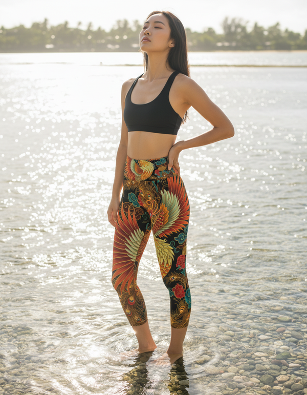 Serenity Capri Yoga Leggings bikini — Dripper