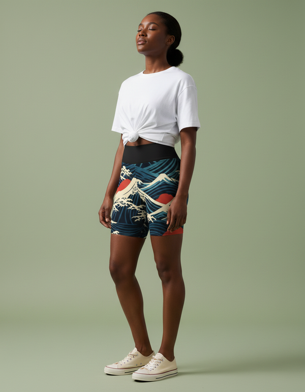 Japanese Collection yoga shorts