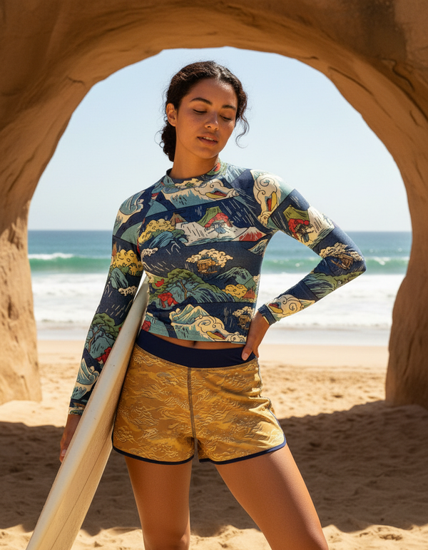 Yamato Rash Guard bikini — Dripper
