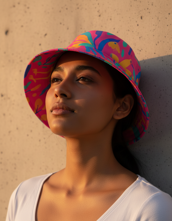 Radiant Glow Solstice Bucket Hat