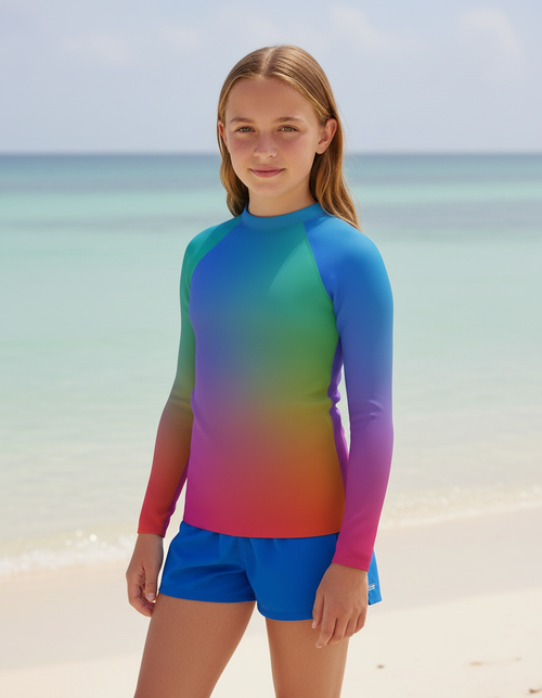 Chromatic Youth Rash Guard Youth Rash Guard — Dripper